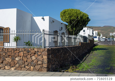 Vacation homes in Arrieta on the island of Lanzarote. 71605519