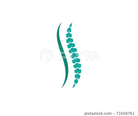 Spine diagnostics symbol logo template Spine diagnostics symbol logo template 71608761