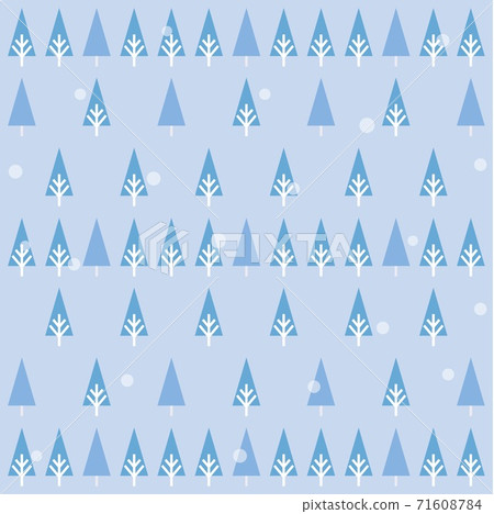 樹模式冬天雪 樹模式冬天雪 71608784