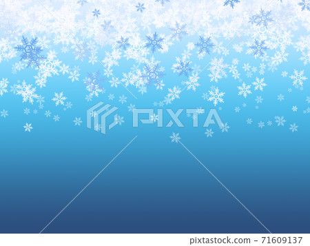 雪水晶背景壁紙藍色 雪水晶背景壁紙藍色 71609137