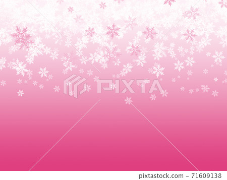 雪水晶背景壁紙粉紅色 雪水晶背景壁紙粉紅色 71609138
