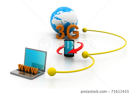 laptop internet through 3G. 71611433