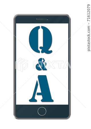 Q & A image of smartphone 71612079