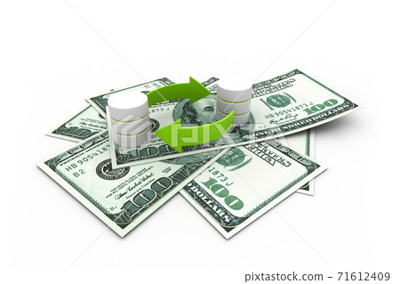 Databases concept with dollar Databases concept with dollar 71612409