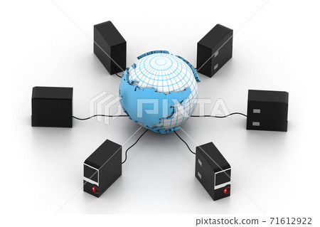 Global computer network. Global computer network. 71612922