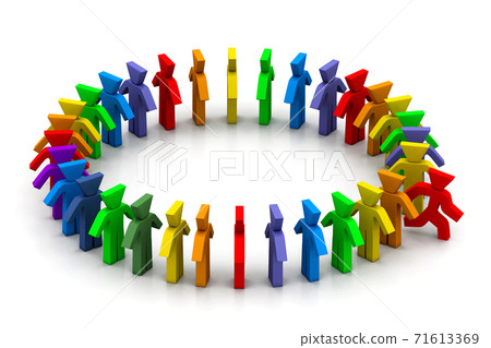 standing Out From The Crowd.. 71613369