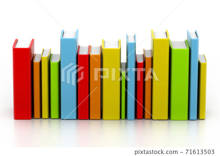 Colorful books. 71613503