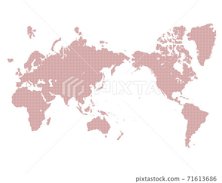 World map Japan map Global map Earth Business background 71613686