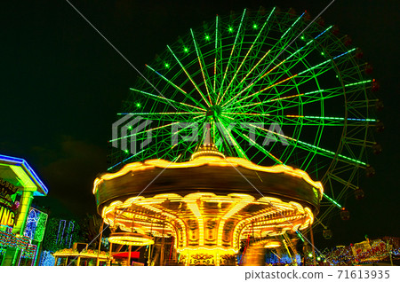 遊樂園聖誕節彩燈 71613935