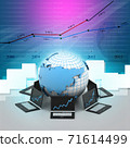 Global computer network. 71614499