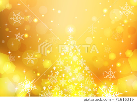 聖誕節背景金 71616319