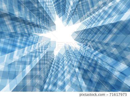 Image of a building town where the sky looking up is in the shape of a star No flare Vector illustration side Image of a building town where the sky looking up is in the shape of a star No flare Vector illustration side 71617973