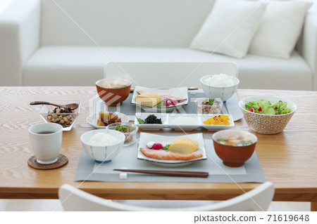 Breakfast on the table 71619648