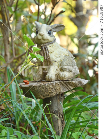 Oyaba Hikawa Shrine Precinct figurines and rabbits Oyaba Hikawa Shrine Precinct figurines and rabbits 71619987