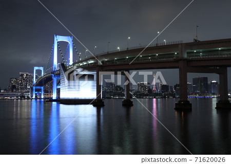 Thank you to all Rainbow Bridge healthcare professionals Blue Light Up 71620026