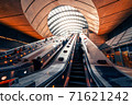 Canary Wharf metro Station, London, England, UK 71621242