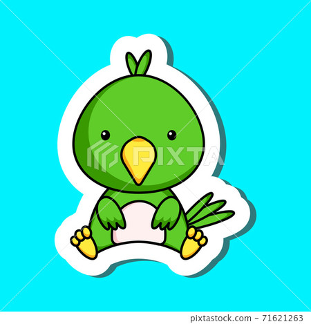 baby parrot clipart image