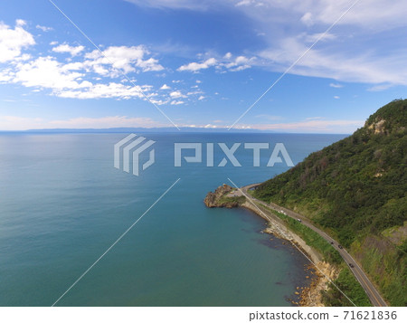 Echigo Nanaura Seaside Line Aerial view 71621836