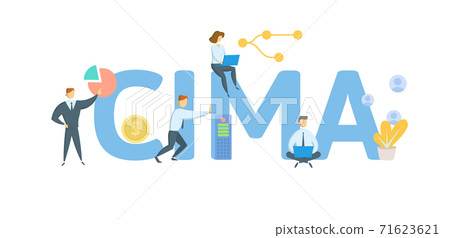 CIMA, Chartered Institute of Management - Stock Illustration 