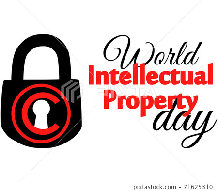 concept of protection of copyright, intellectual property in the form of an icon of copyright on the castle. concept of protection of copyright, intellectual property in the form of an icon of copyright on the castle. 71625310