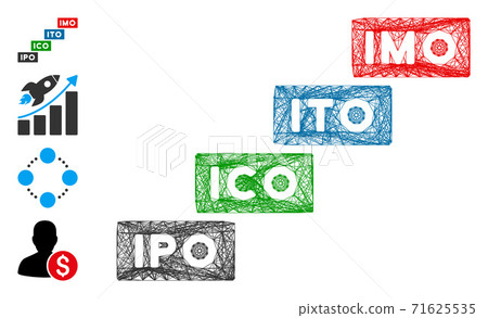 Linear IMO Levels Vector Mesh - Stock Illustration [71625535] - PIXTA