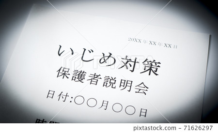 Bullying countermeasure briefing session Parents Bullying countermeasure briefing session Parents 71626297