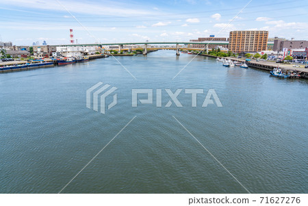 View of Horikawa from Aichi / Minatoshinbashi 71627276