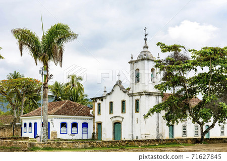 White church in the ancient and historic city of Paraty White church in the ancient and historic city of Paraty 71627845