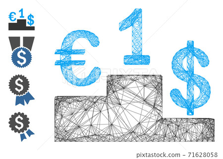Hatched Currency Competition Vector Mesh Hatched Currency Competition Vector Mesh 71628058