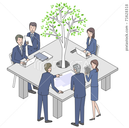 Business scene Business scene 71628318