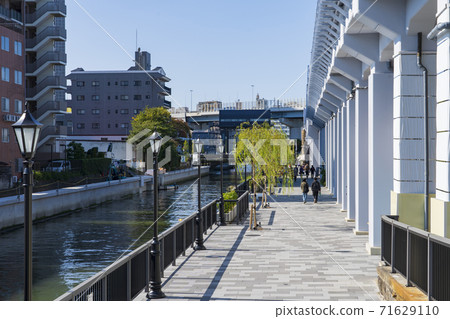 [Tokyo] Cityscape Tokyo Mizumachi Sumida River Walk 71629110