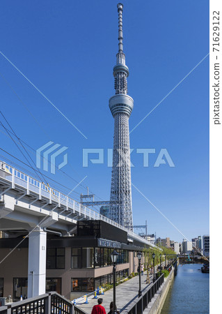[Tokyo] Cityscape Tokyo Mizumachi Sumida River Walk 71629122