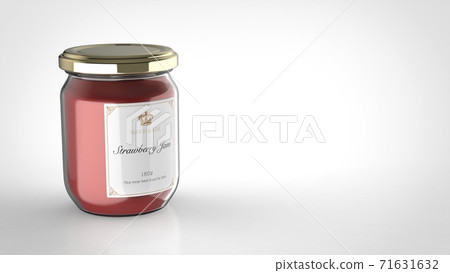 Strawberry jam left Strawberry jam left 71631632