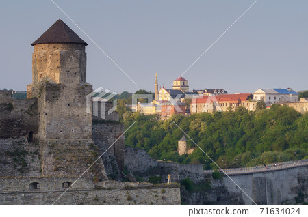 Stone tower of old fortress 71634024