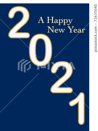 新年 新年賀卡材料 過年 71635040