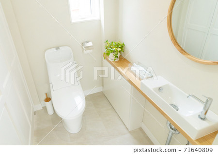 Toilet Washlet Interior Image 71640809