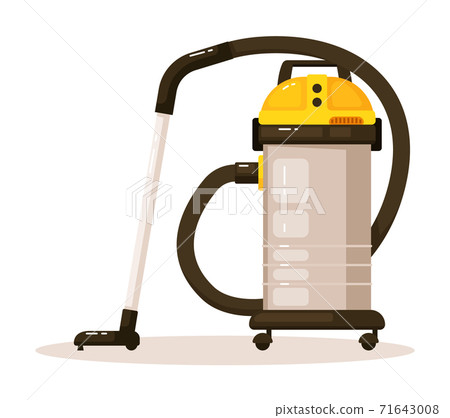 Professional vacuum cleaner isolated on white 71643008