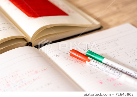 studying for a test  71643902