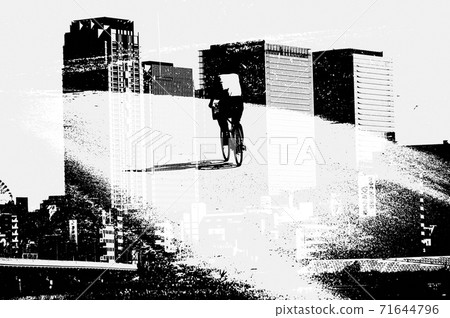 Image photo of bicycle commuting Image photo of bicycle commuting 71644796