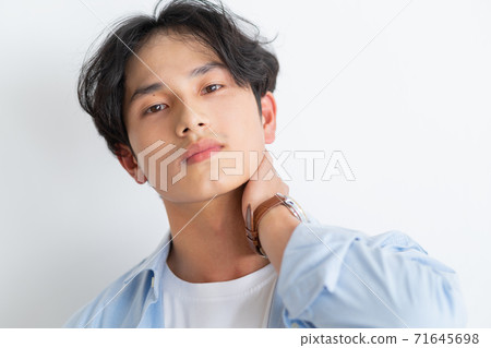 Man beauty portrait Man beauty portrait 71645698