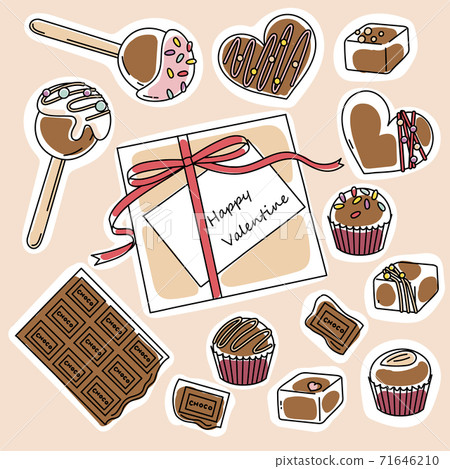 Valentine chocolate rough coating Valentine chocolate rough coating 71646210