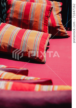 Colorful Cushion In Sofa Colorful Cushion In Sofa 71647162