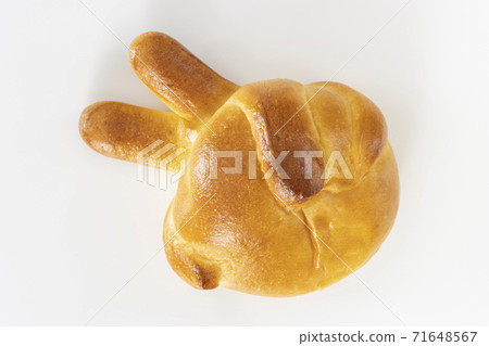 Photo of rock-paper-scissors hand-shaped bread Photo of rock-paper-scissors hand-shaped bread 71648567
