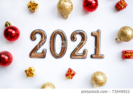 small boxes with gifts in sequins. happy new year concept small boxes with gifts in sequins. happy new year concept 71649922