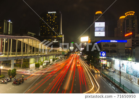 Bangkok city night view Bangkok city night view 71650950
