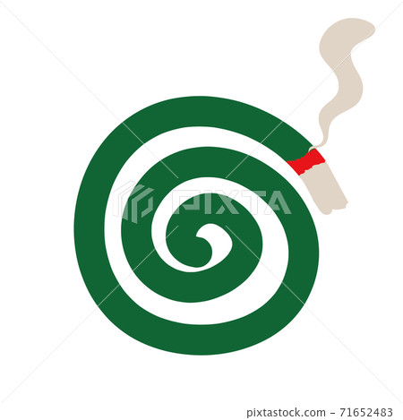 Directly above the mosquito coil 71652483