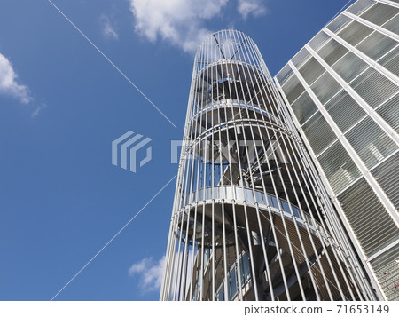 Spiral staircase emergency exit 71653149