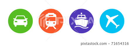 圖標車輛通行 71654316