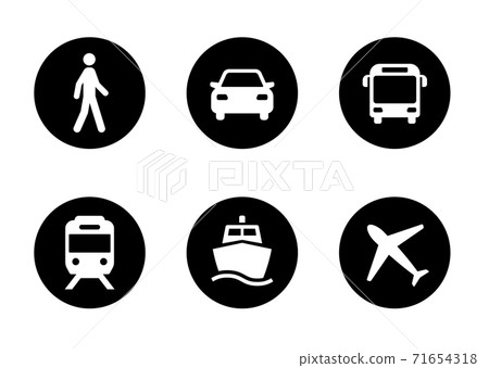 Icon vehicle transportation 71654318
