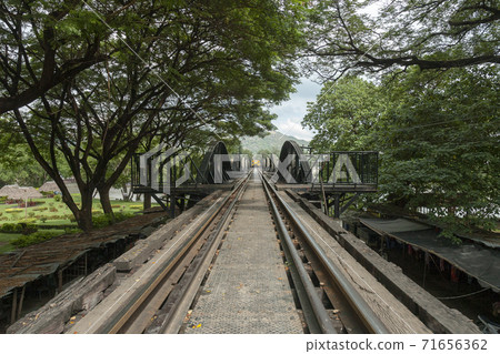 River Kwai Bridge in Thailand 71656362
